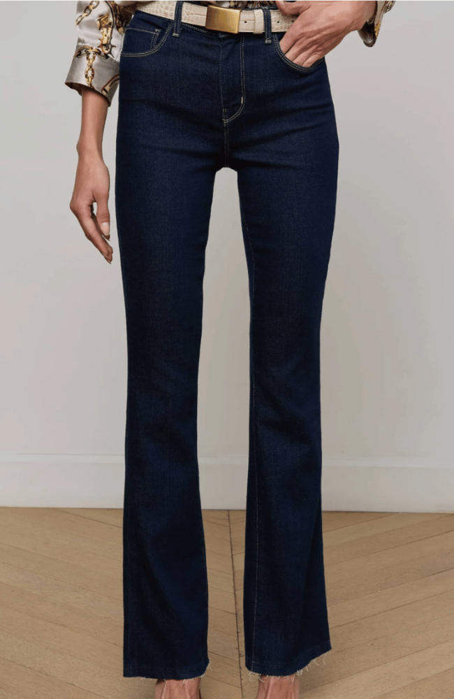 RUTH HIGH RISE BOOT CUT JEAN in KOVAL-L'AGENCE-FLOW by nicole