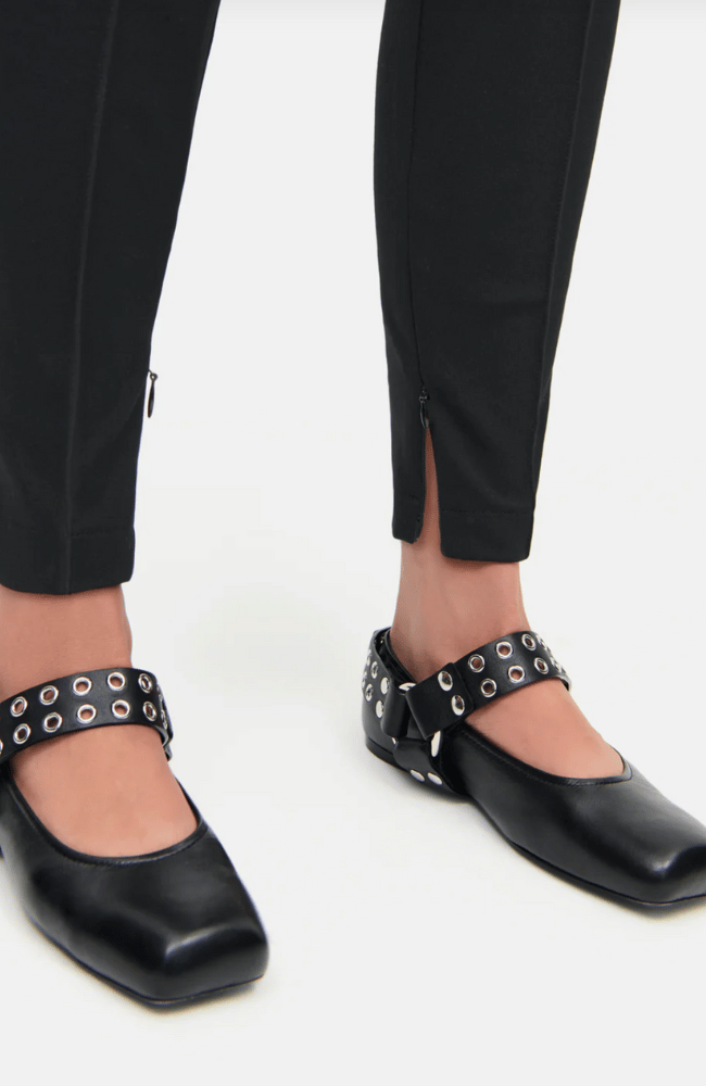 RYDER PANT BLACK-CAMBIO-FLOW by nicole