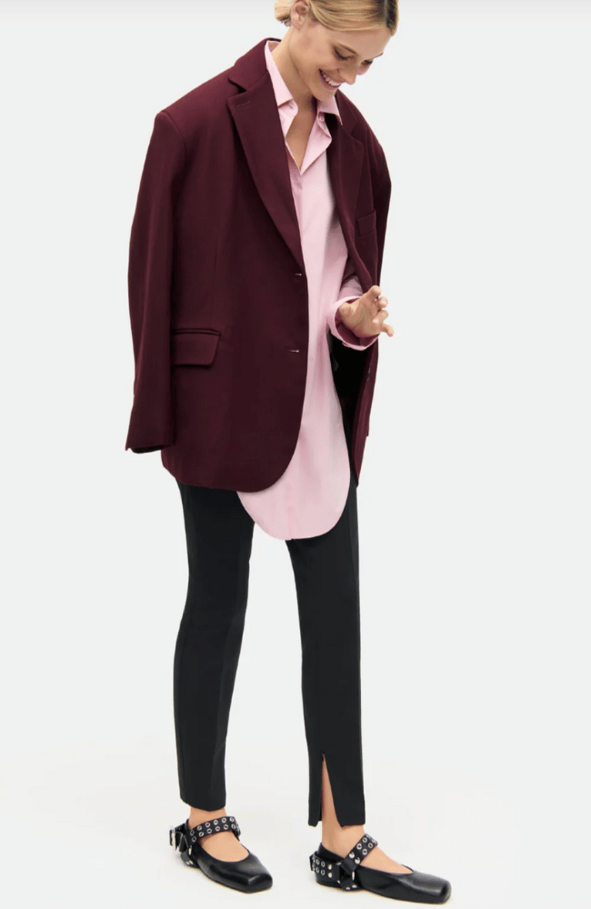 RYDER PANT BLACK-CAMBIO-FLOW by nicole