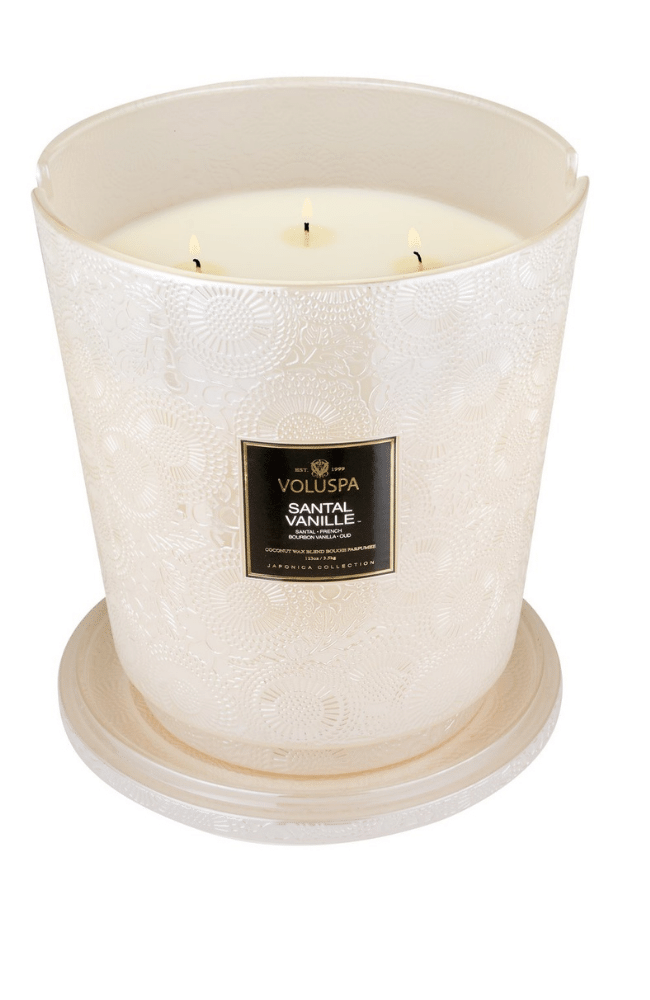 SANTAL VANILLE | 5 WICK HEARTH CANDLE-VOLUSPA-FLOW by nicole