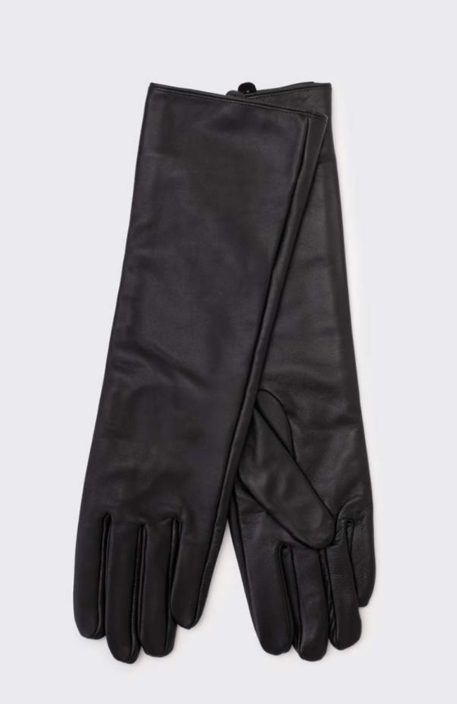 SAPOLETTE LONG GLOVES BLACK-SAMSOE-FLOW by nicole