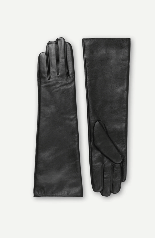 SAPOLETTE LONG GLOVES BLACK-SAMSOE-FLOW by nicole
