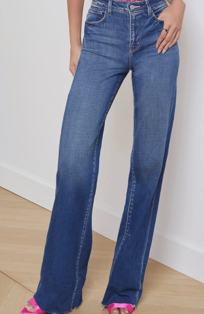 SCOTTIE WIDE LEG in HASTING-L&#39;AGENCE-FLOW by nicole