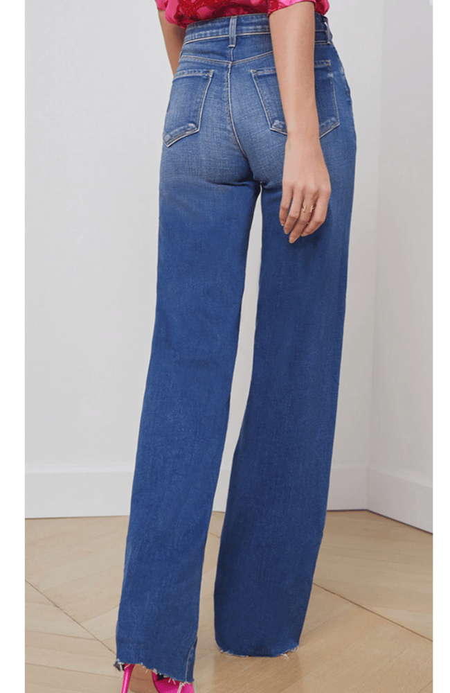 SCOTTIE WIDE LEG in HASTING-L&#39;AGENCE-FLOW by nicole