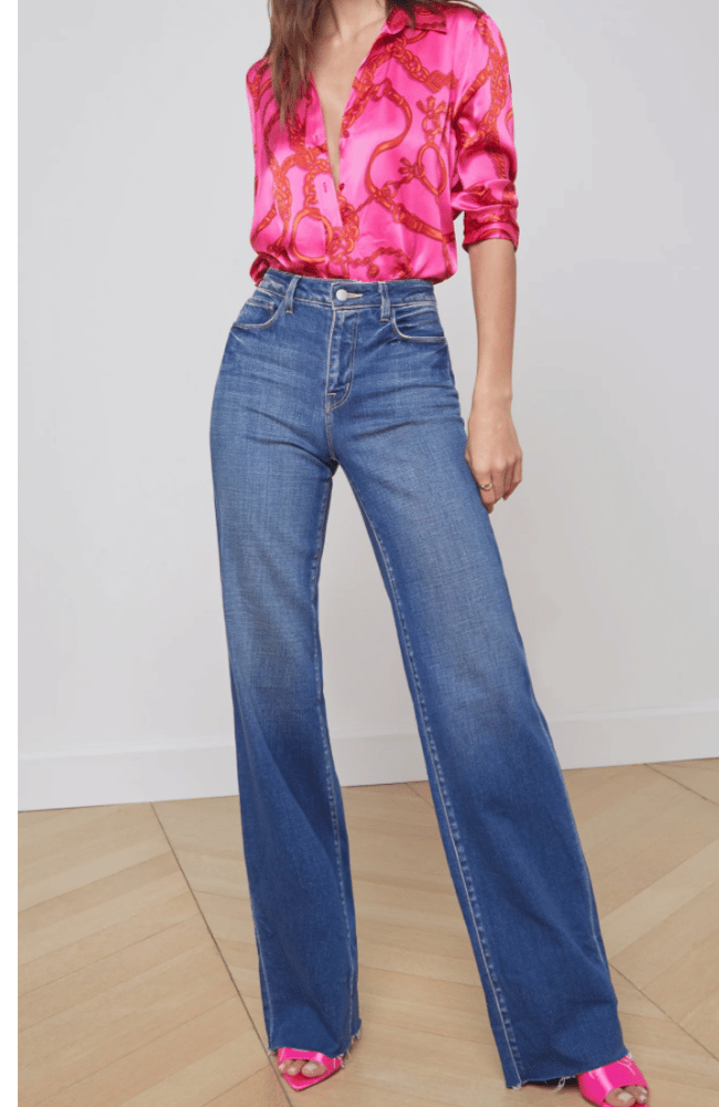 SCOTTIE WIDE LEG in HASTING-L'AGENCE-FLOW by nicole