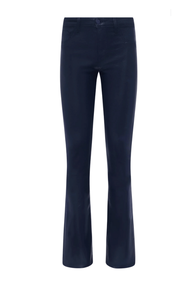 SELMA BABY BOOT JEAN in DEEP MIDNIGHT COATED-L&#39;AGENCE-FLOW by nicole