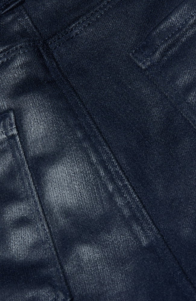 SELMA BABY BOOT JEAN in DEEP MIDNIGHT COATED-L&#39;AGENCE-FLOW by nicole