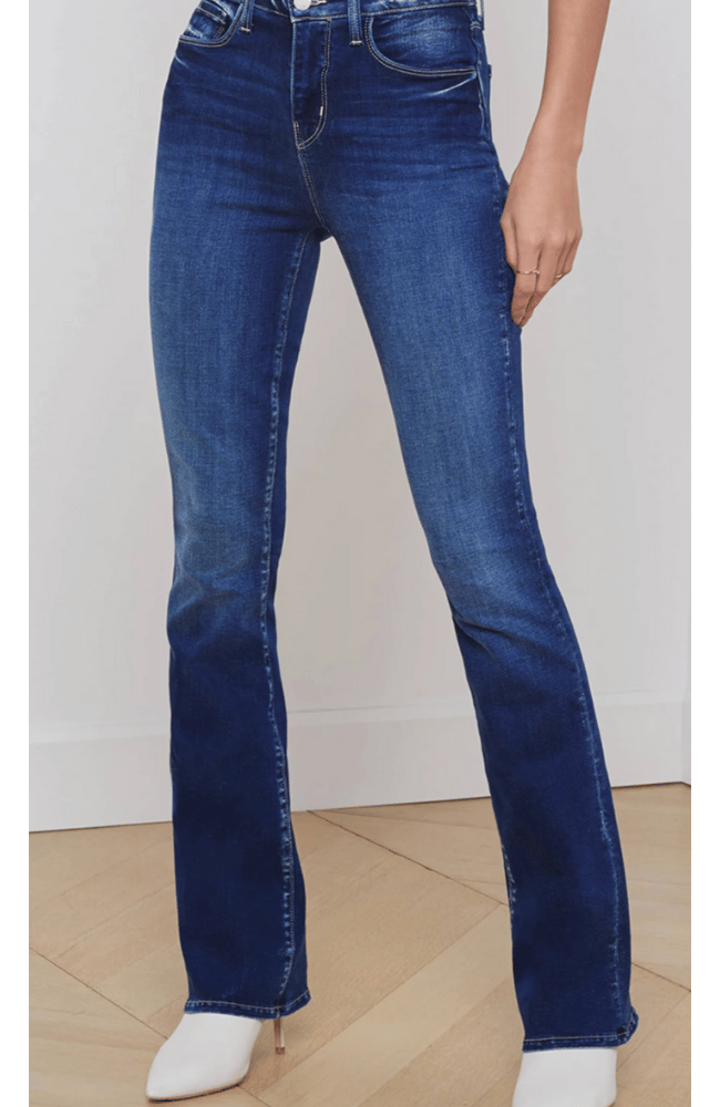 SELMA HIGH RISE BOOT in COLUMBIA-L&#39;AGENCE-FLOW by nicole