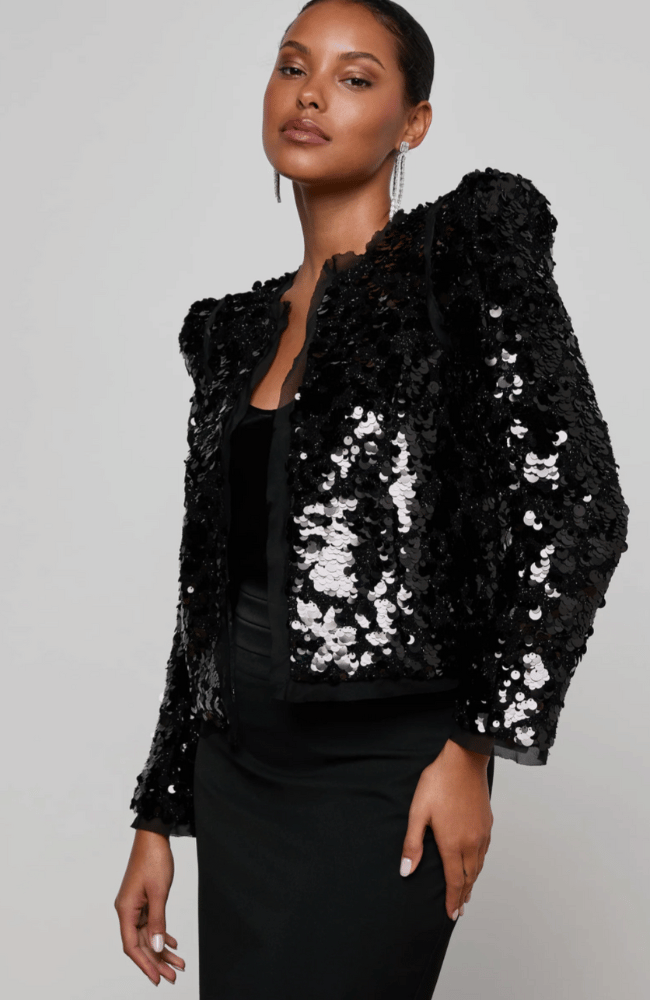 SHAI PAILLETTE JACKET-L'AGENCE-FLOW by nicole