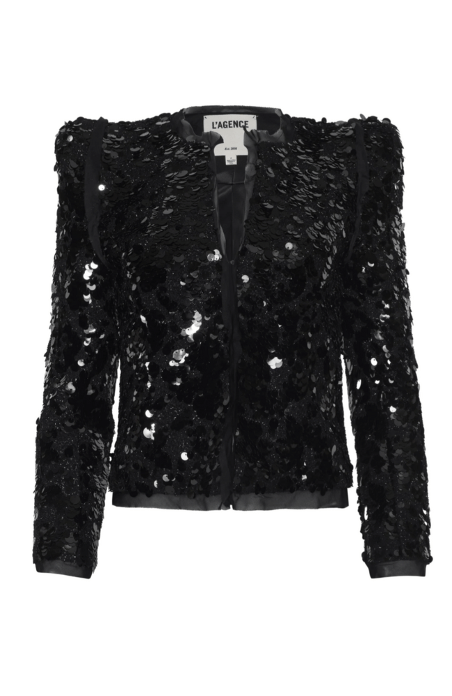SHAI PAILLETTE JACKET-L'AGENCE-FLOW by nicole