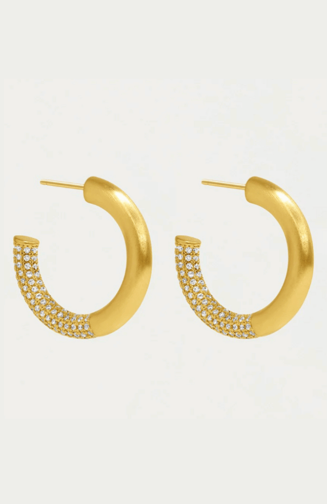 SIGNATURE PAVE SMALL HOOPS-DEAN DAVIDSON-FLOW by nicole