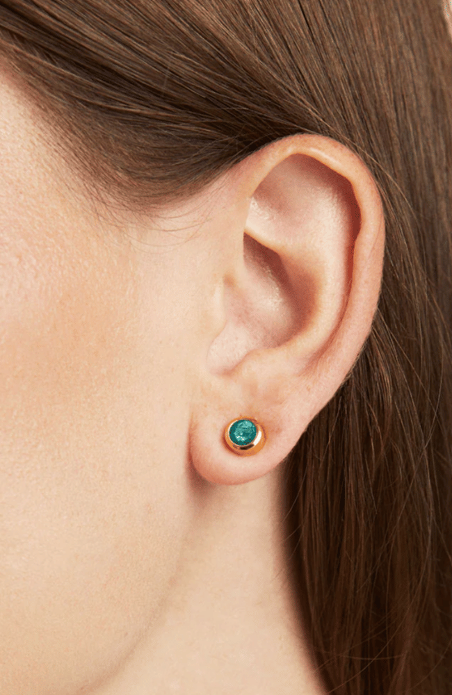 SIGNATURE SMALL STUDS - MIDNIGHT BLUE-DEAN DAVIDSON-FLOW by nicole