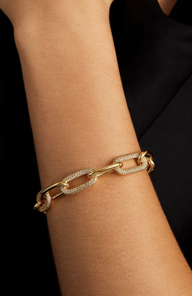 SOLENE PAVE LINK BRACELET-DEAN DAVIDSON-FLOW by nicole