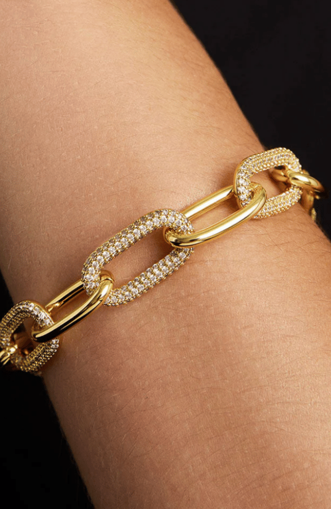 SOLENE PAVE LINK BRACELET-DEAN DAVIDSON-FLOW by nicole
