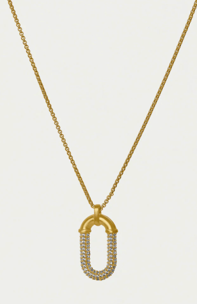 SOLENE PAVE PENDANT NECKLACE-DEAN DAVIDSON-FLOW by nicole