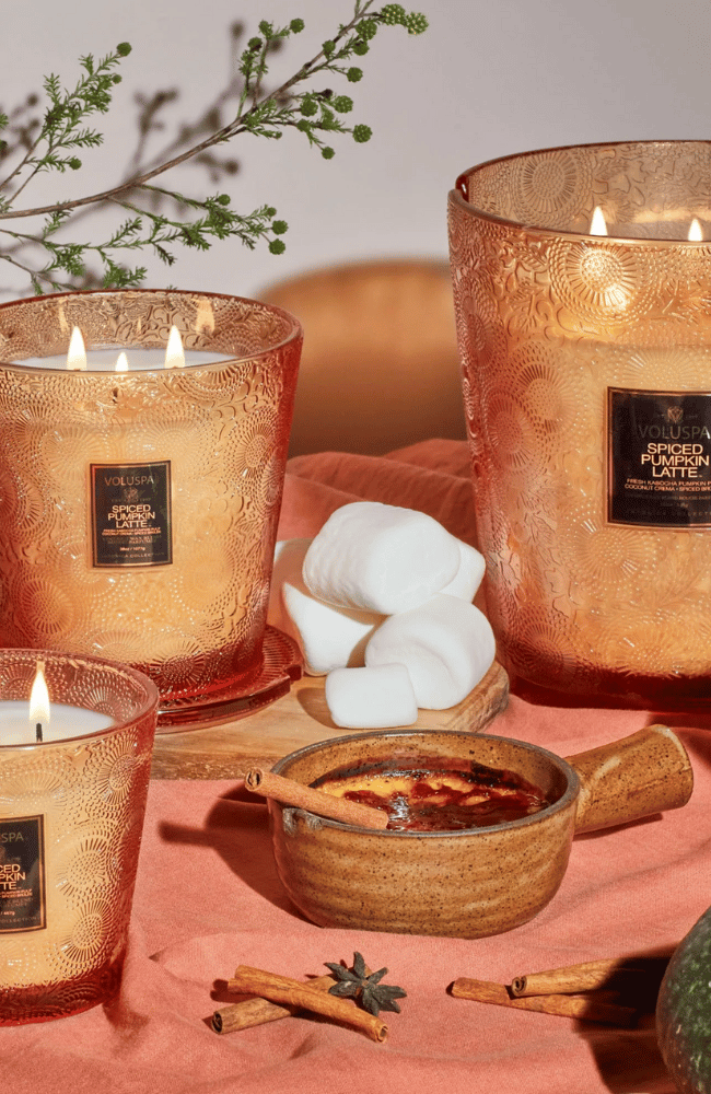 SPICED PUMPKIN LATTE | 5 WICK HEARTH CANDLE-VOLUSPA-FLOW by nicole