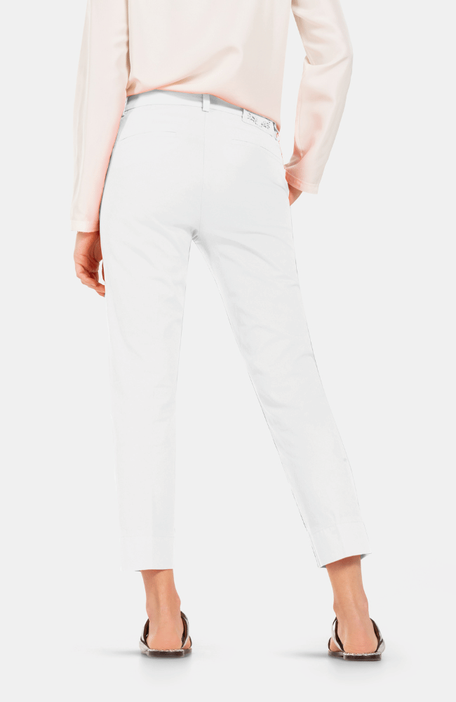 STELLA CROPPED in PURE WHITE-CAMBIO-FLOW by nicole