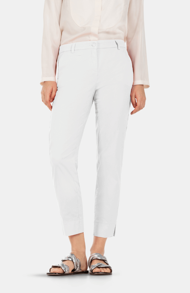 STELLA CROPPED in PURE WHITE-CAMBIO-FLOW by nicole