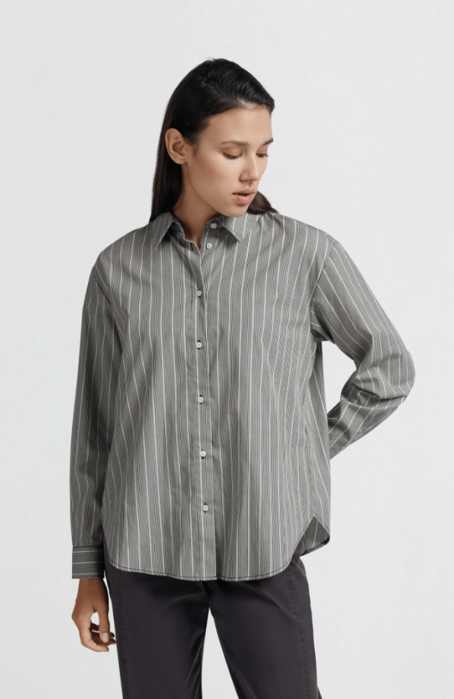 STRIPED SHIRT WITH BOWS-YAYA-FLOW by nicole