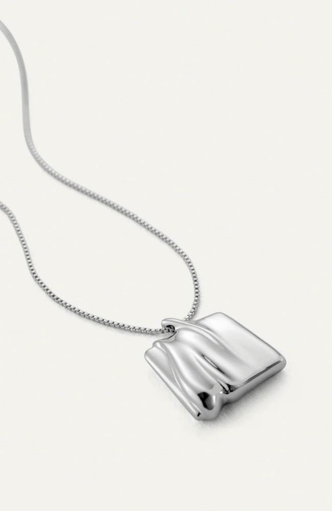 SUNDRA PENDENT NECKLACE SILVER-JENNY BIRD-FLOW by nicole