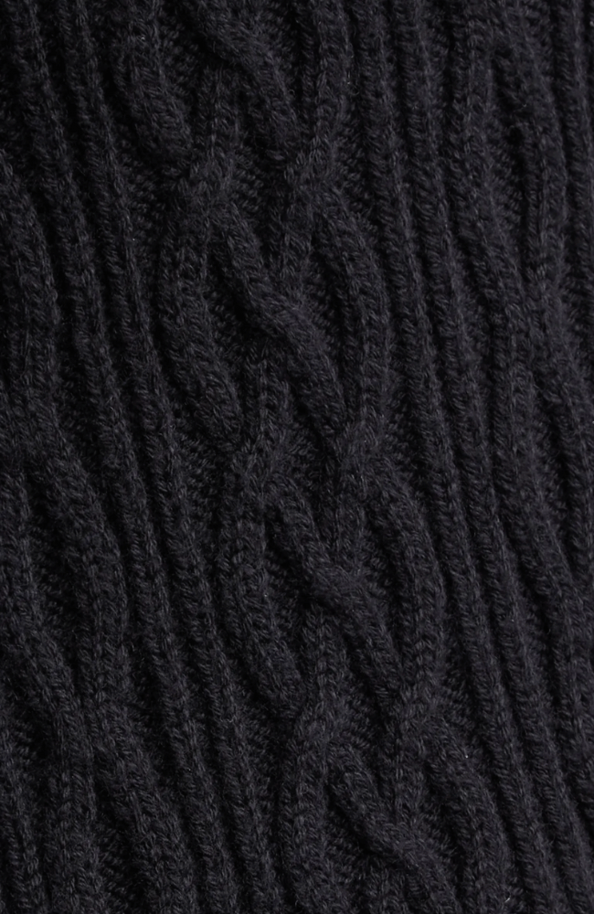 SUSANNA PEPLUM POLO KNIT in BLACK-SIMKHAI-FLOW by nicole