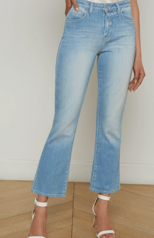 TATI CROP MICRO BOOT JEAN in ESSEX-L'AGENCE-FLOW by nicole