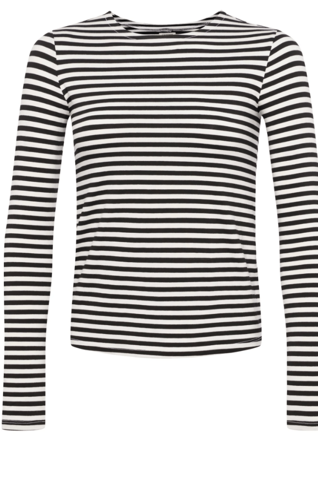 TESS CREWNECK in STRIPE-L&#39;AGENCE-FLOW by nicole