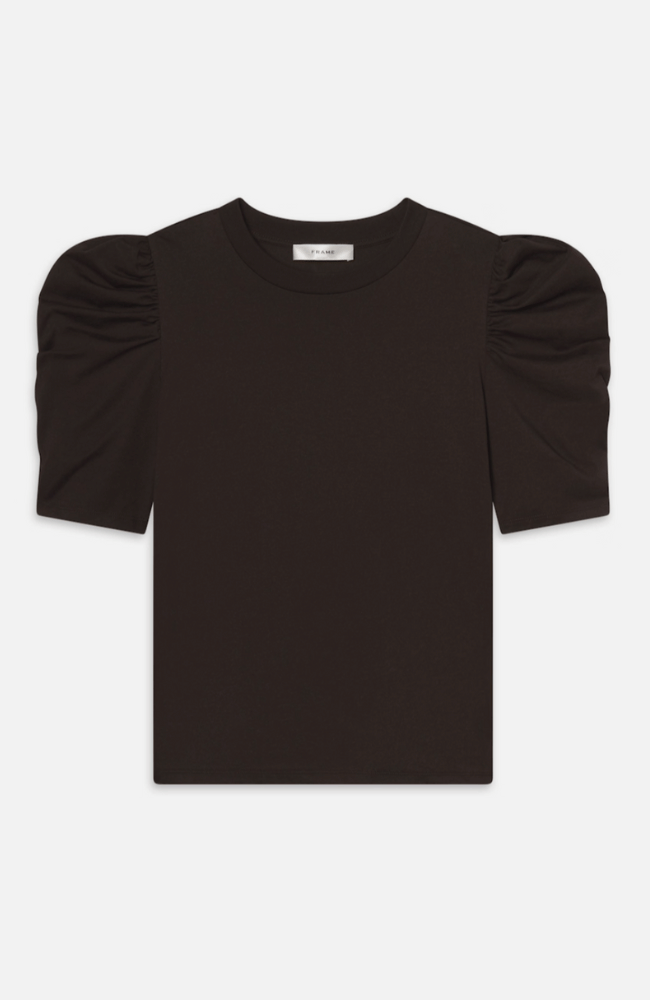 THE DRAPE TEE - ESPRESSO-FRAME-FLOW by nicole