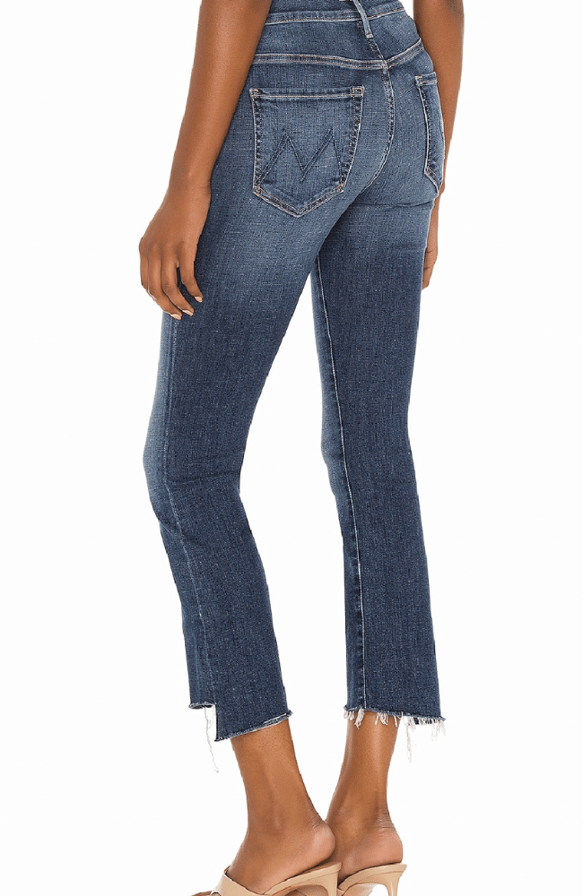 THE INSIDER CROP STEP FRAY - GIRL CRUSH-MOTHER DENIM-FLOW by nicole