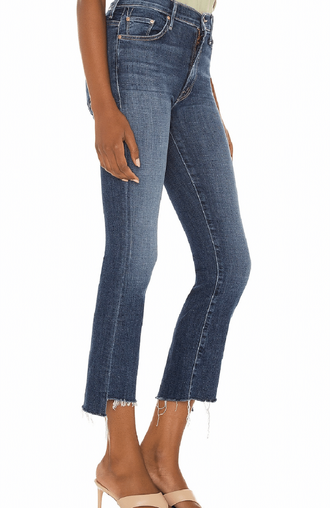 THE INSIDER CROP STEP FRAY - GIRL CRUSH-MOTHER DENIM-FLOW by nicole