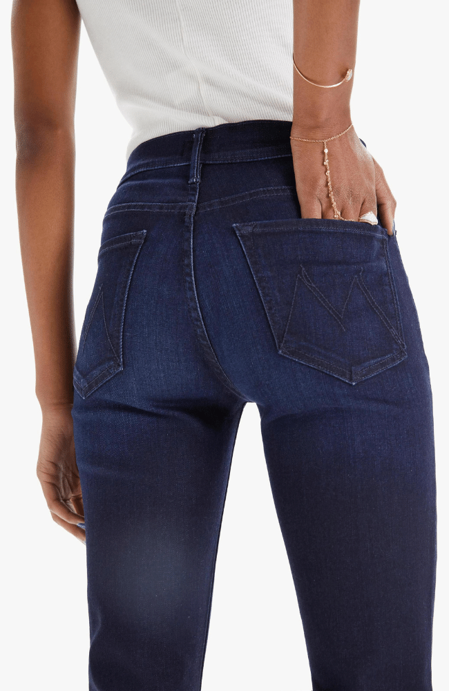 THE MID RISE DAZZLER ANKLE -NOW OR NEVER-MOTHER DENIM-FLOW by nicole