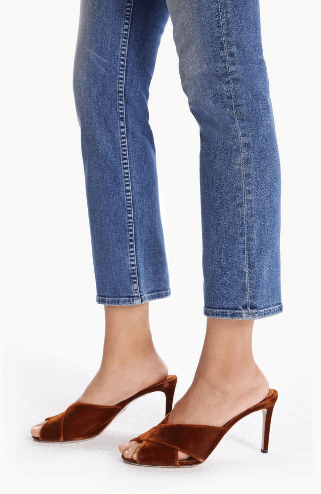 THE PIXIE TOMCAT ANKLE -DAYTIME WARRIOR-MOTHER DENIM-FLOW by nicole