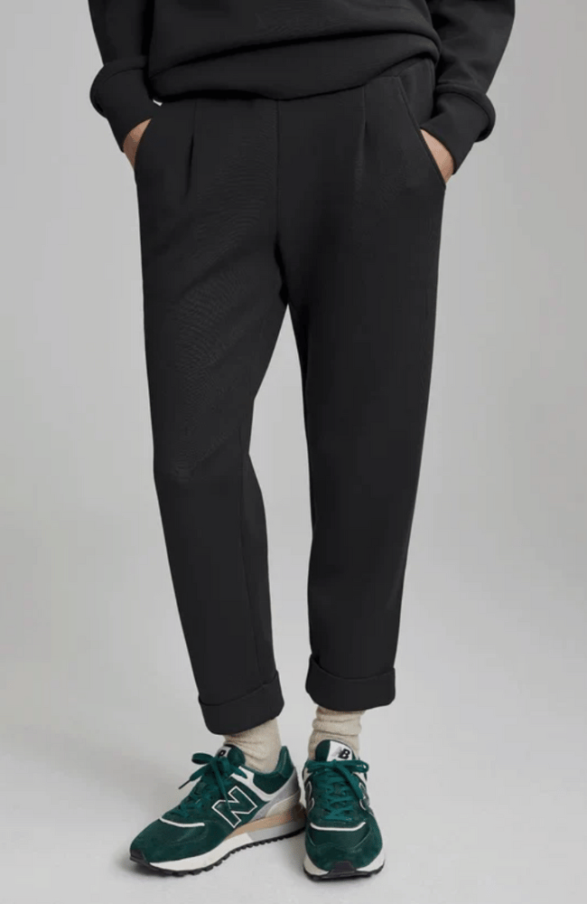 THE ROLLED CUFF PANT 25 - BLACK-Varley-FLOW by nicole