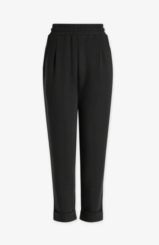 THE ROLLED CUFF PANT in BLACK-Varley-FLOW by nicole