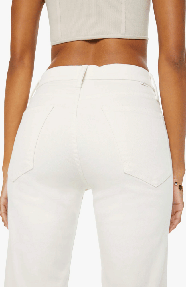 THE TOMCAT ANKLE - CREAM PUFFS-MOTHER DENIM-FLOW by nicole