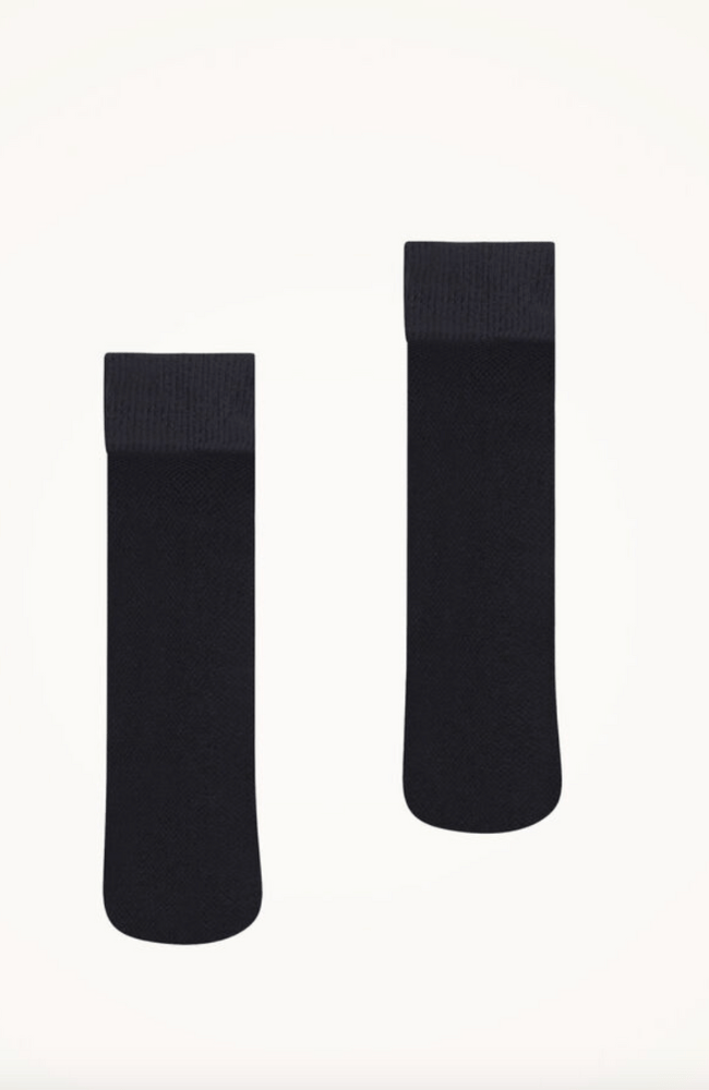 TWENTIES ECONYL SOCKS BLACK-WOLFORD-FLOW by nicole