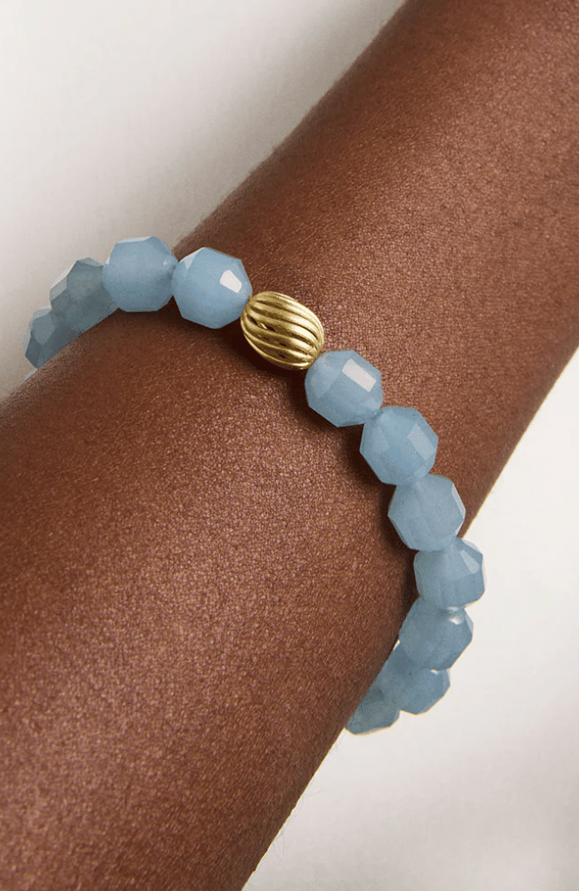 VALENCA BEADED BRACELET COASTAL BLUE-DEAN DAVIDSON-FLOW by nicole