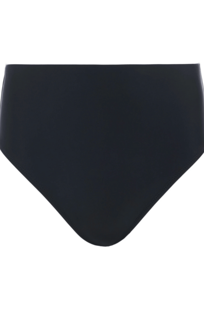 VANESSA HIGH WAISTED BIKINI BOTTOM in BLACK-L&#39;AGENCE-FLOW by nicole
