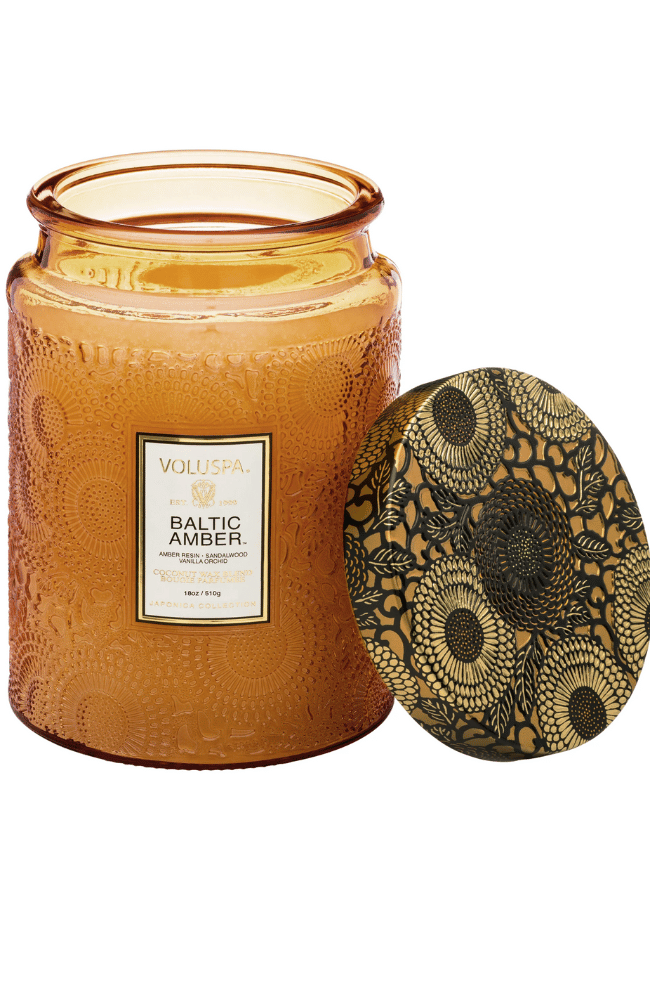 BALTIC AMBER | LARGE JAR CANDLE-VOLUSPA-FLOW BY NICOLE CANADA