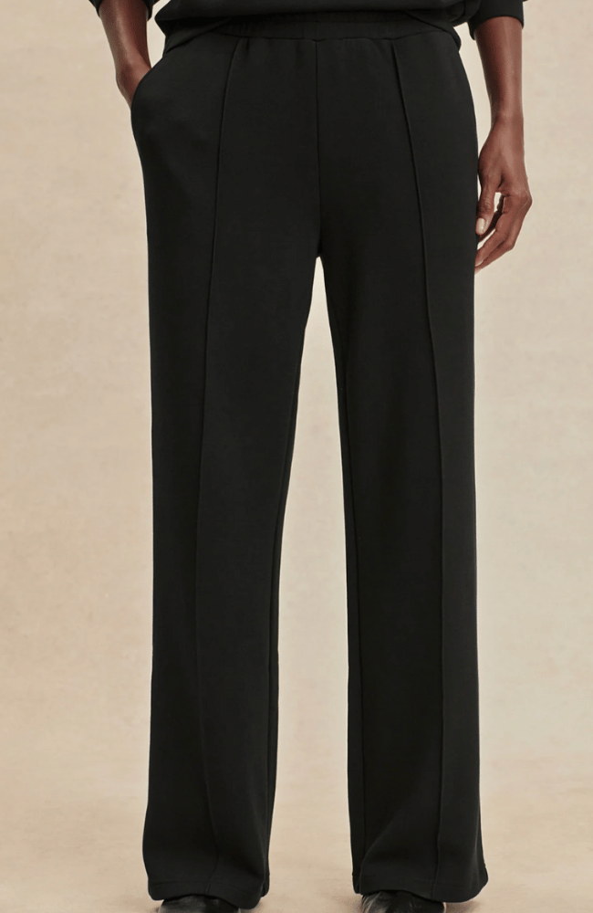 WIDE LEG PANT 30" in BLACK-Varley-FLOW by nicole