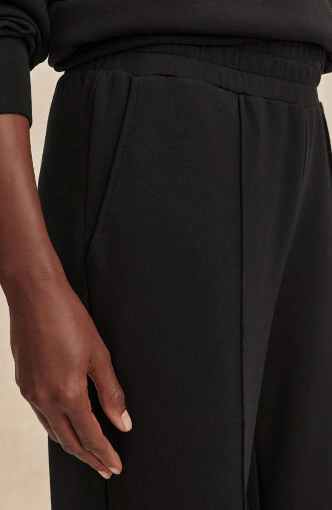 WIDE LEG PANT 30" in BLACK-Varley-FLOW by nicole