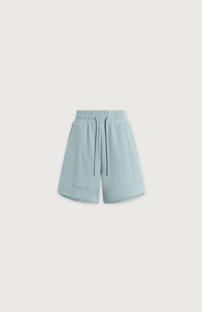 ATRIUM HIGH RISE SHORT in PORCELAIN BLUE-Varley-FLOW BY NICOLE CANADA