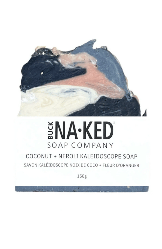 COCONUT + NEROLI KALEIDOSCOPE SOAP BAR-BUCK NAKED SOAP COMPANY INC.-FLOW BY NICOLE CANADA