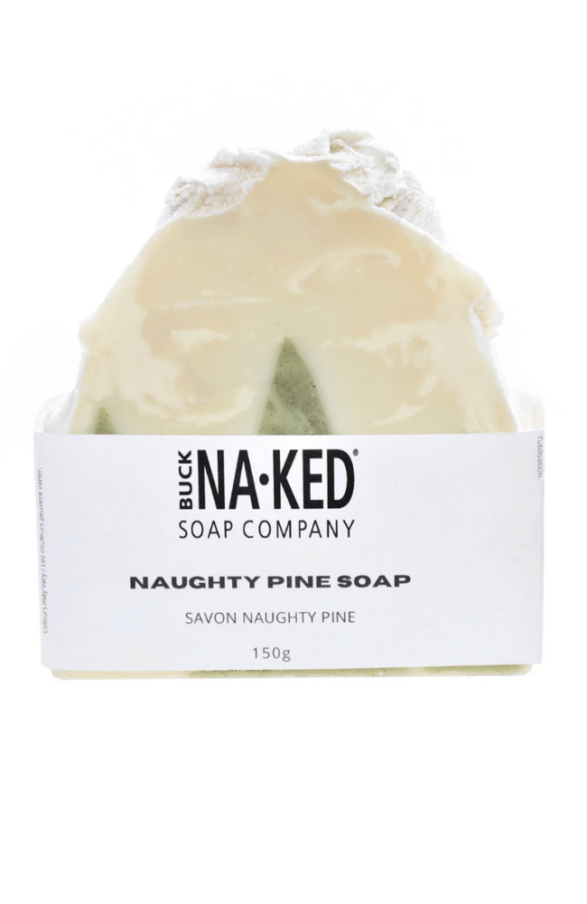 NAUGHTY PINE SOAP BAR-BUCK NAKED SOAP COMPANY INC.-FLOW BY NICOLE CANADA