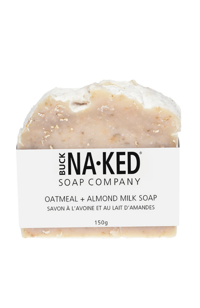 OATMEAL + ALMOND MILK SOAP BAR-BUCK NAKED SOAP COMPANY INC.-FLOW BY NICOLE CANADA