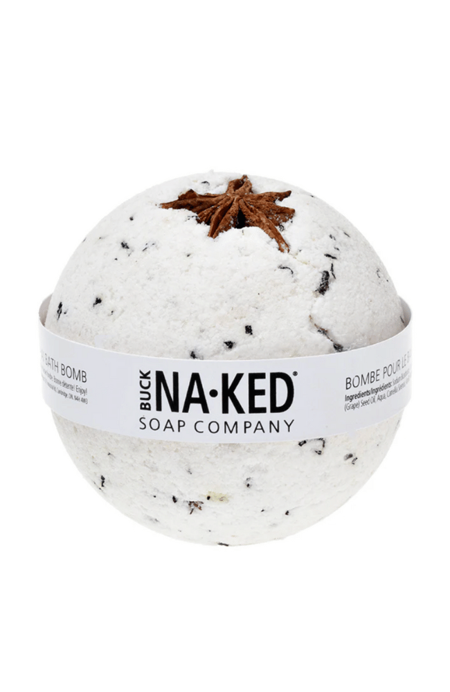 VANILLA CHAI BATH BOMB-BUCK NAKED SOAP COMPANY INC.-FLOW BY NICOLE CANADA
