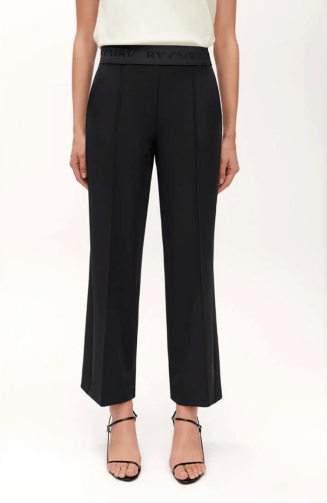 CAMERON PANT in BLACK-CAMBIO-FLOW BY NICOLE CANADA