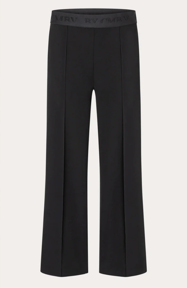 CAMERON PANT in BLACK-CAMBIO-FLOW BY NICOLE CANADA