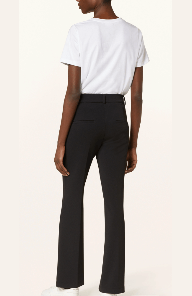 FRANCOISE PANT in BLACK-CAMBIO-FLOW BY NICOLE CANADA