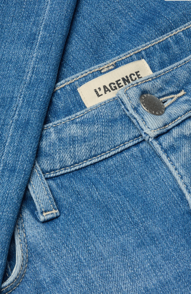 CLAYTON WIDE LEG JEAN in GETTY - C-L'AGENCE-FLOW BY NICOLE CANADA